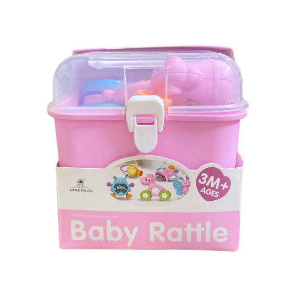 RATTLE TOYS BOX SET - PINK BOX