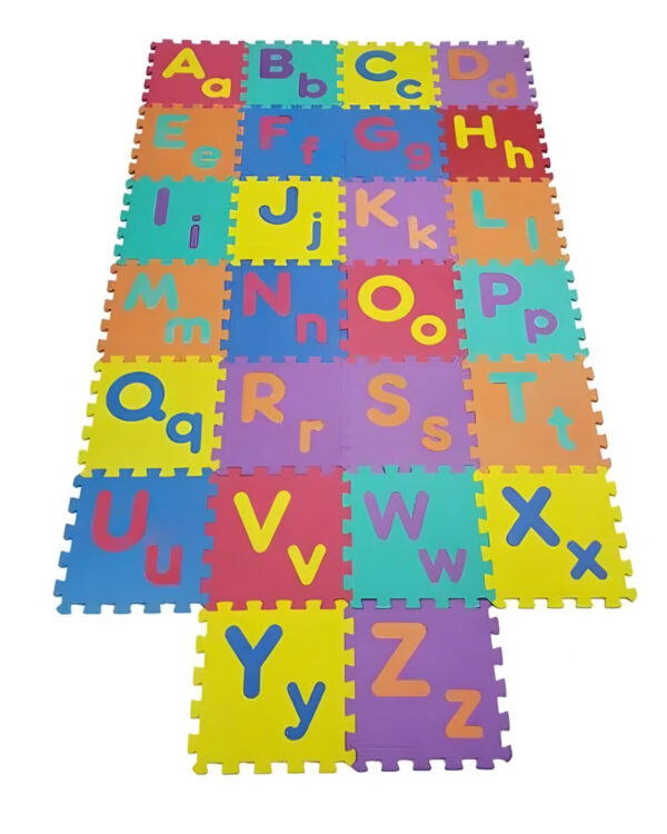 EDUCATIONAL FOAM PLAY MATS - 25 SQUARE FEET - Image 2