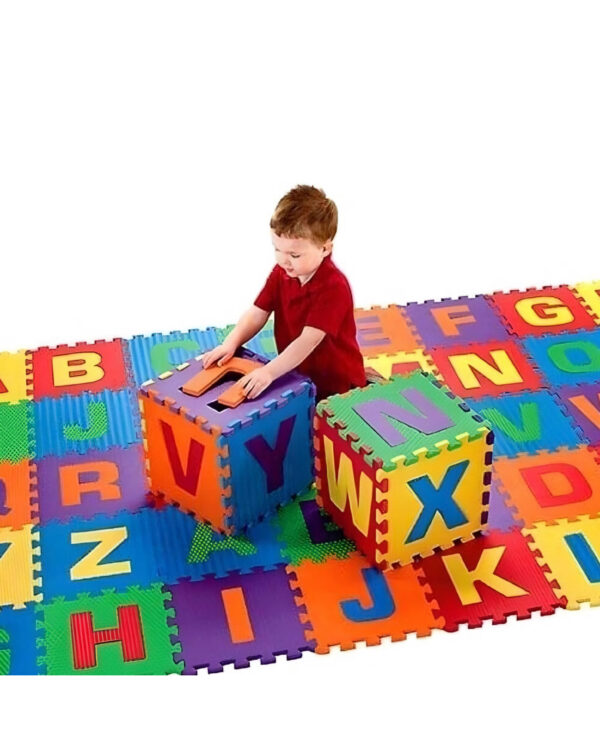 EDUCATIONAL FOAM PLAY MATS - 25 SQUARE FEET