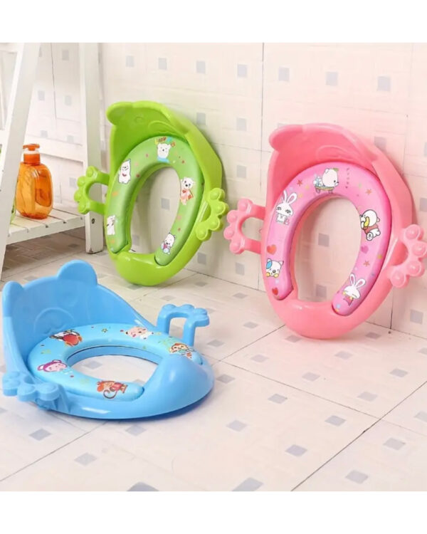 BABY POTTY TRAINING CUSHIONED SEAT - 3 COLOURS