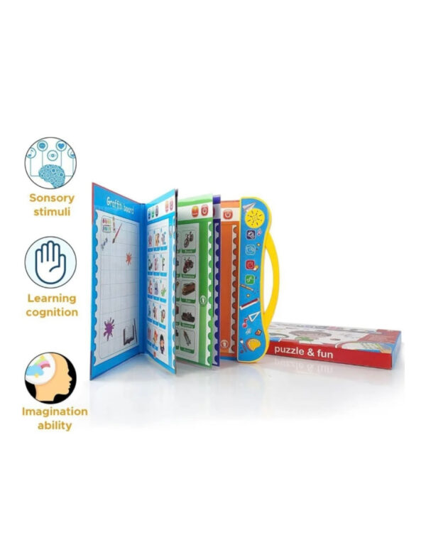 BABY INTERACTIVE EDUCATION E BOOK WITH SOUNDS & MEMORY - Image 4