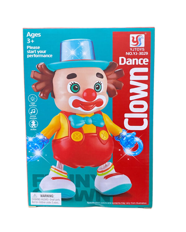 BATTERY POWERED DANCING CLOWN - Image 2