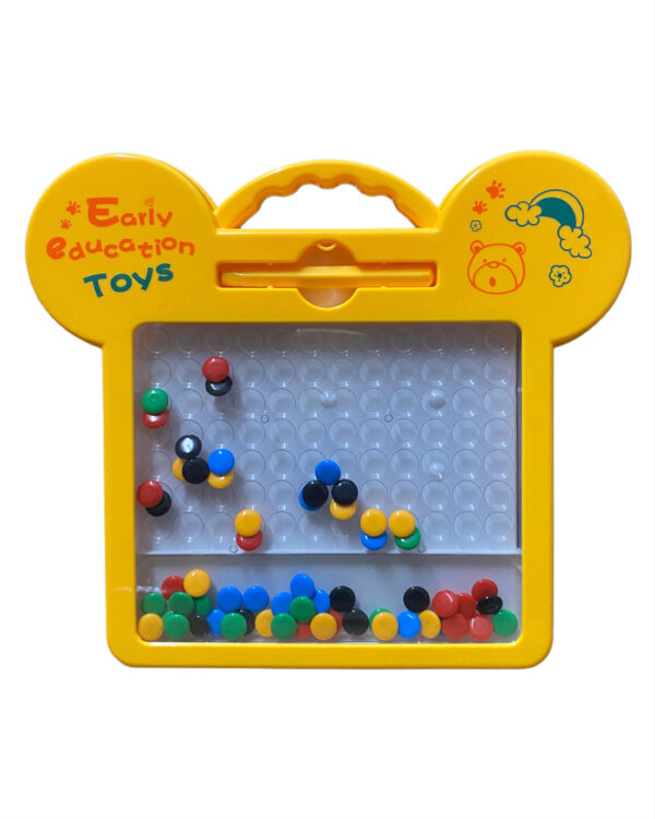 KIDS ACTIVITY MAGNETIC BEEDS BOARD