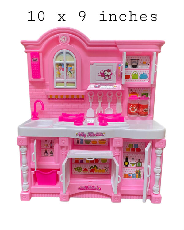 HELLO KITTY KITCHEN SET FOR BABY GIRLS - LIGHTS & MUSIC