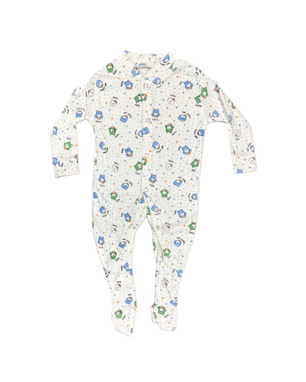 SLEEP SUIT ROMPERS - SET OF 3 (3-12M UNISEX) - Image 3