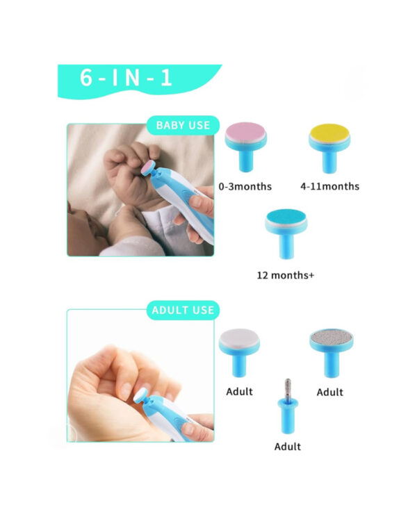 AUTOMATIC NAIL TRIMMER - BLUE - Image 3