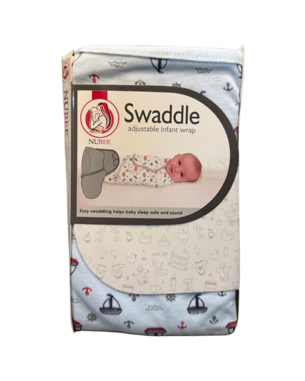 BABY SWADDLE WRAP - SKY BLUE