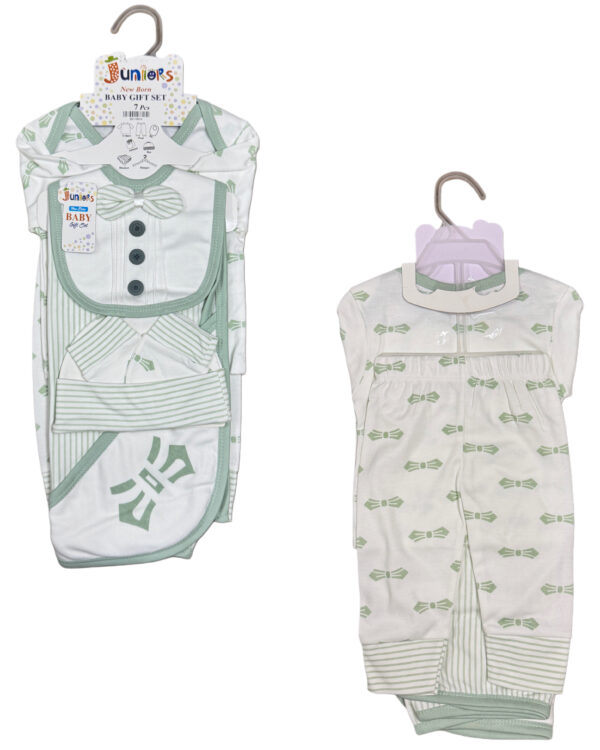 NEWBORN 7 PC STARTER PACK - OLIVE GREEN - Image 4