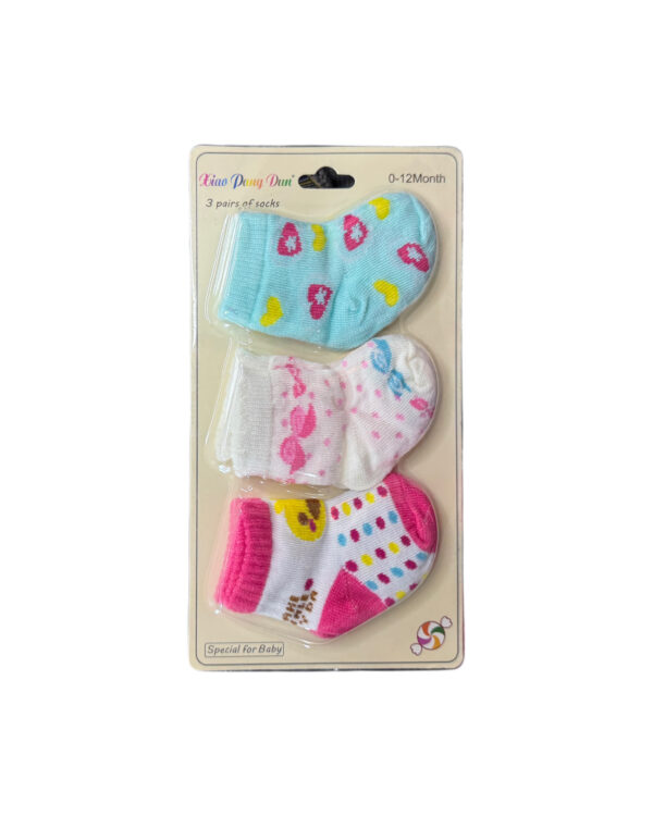 BABY SOCKS PACK OF 3 - MULTICOLOR - Image 2