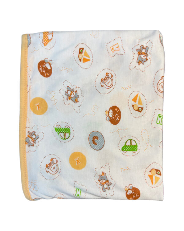 BABY WRAPPING SHEET - YELLOW