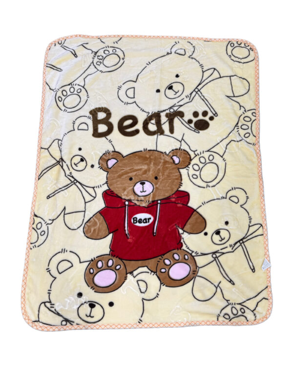 MORA DOUBLE PLY BLANKET - BEAR