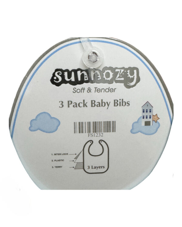 BABY BIBS - PACK OF 3 - Image 5