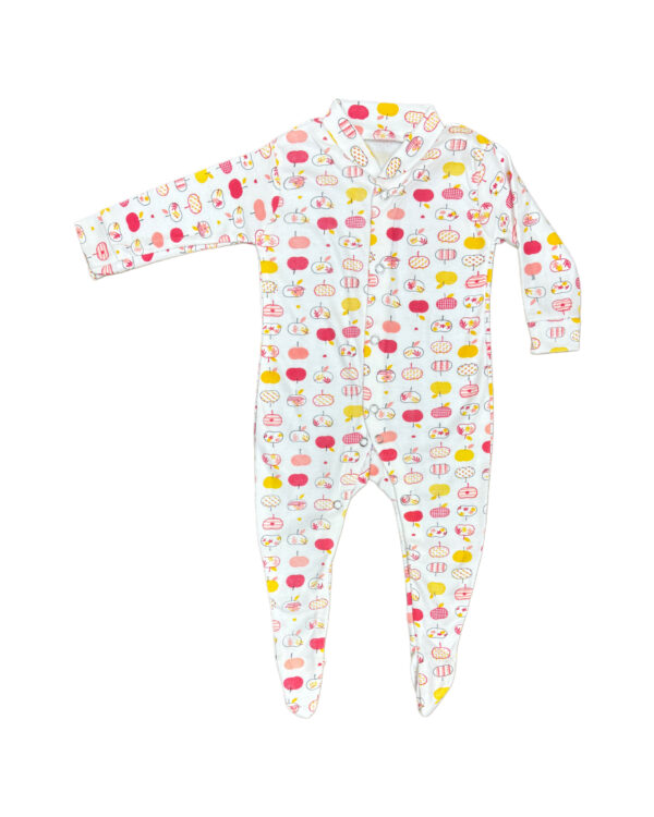 SLEEP SUIT ROMPERS - SET OF 3 (0-6M GIRLS) - Image 2