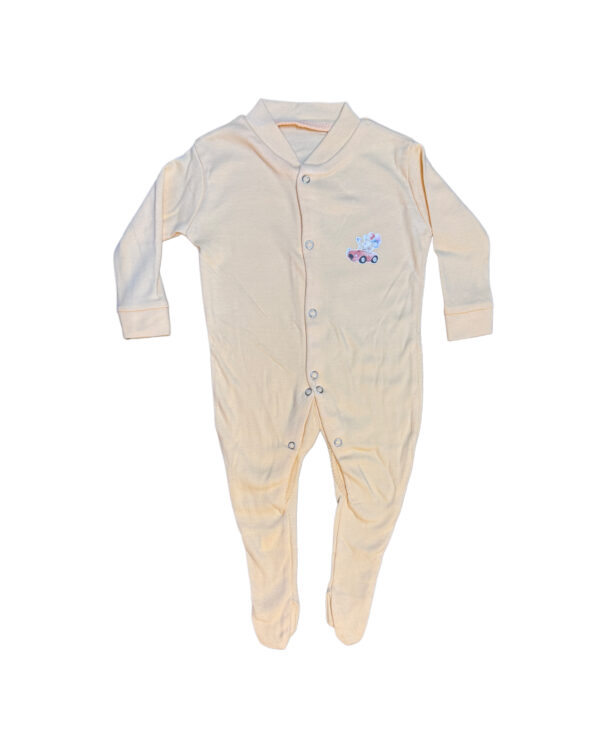 SLEEP SUIT ROMPERS - SET OF 3 (3-12M UNISEX) - Image 4