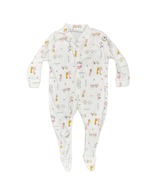 SLEEP SUIT ROMPERS - SET OF 3 (3-12M UNISEX) - Image 2