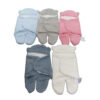 BABY WINTER HOODED FUR SWADDLE - PINK - Image 2