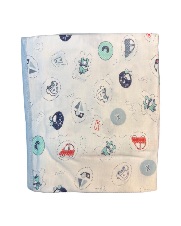 BABY WRAPPING SHEET - SKY BLUE