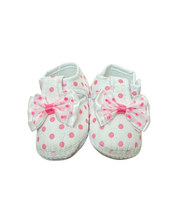 NEW BORN BOOTIES SHOES - PINK