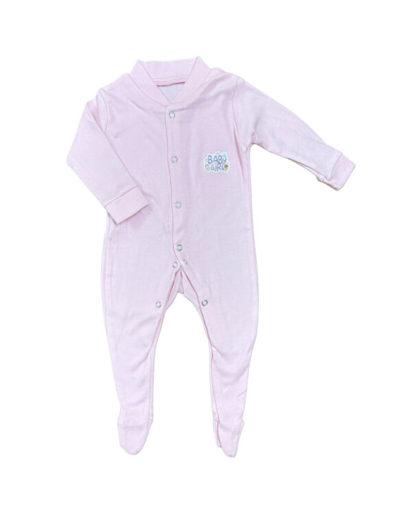 SLEEP SUIT ROMPERS - SET OF 3 (0-6M GIRLS) - Image 4