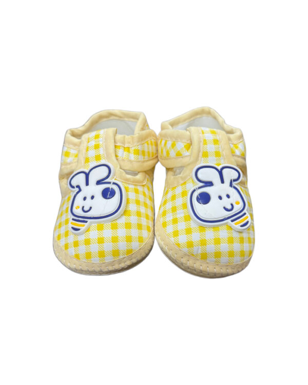 NEW BORN BOOTIES SHOES - YELLOW