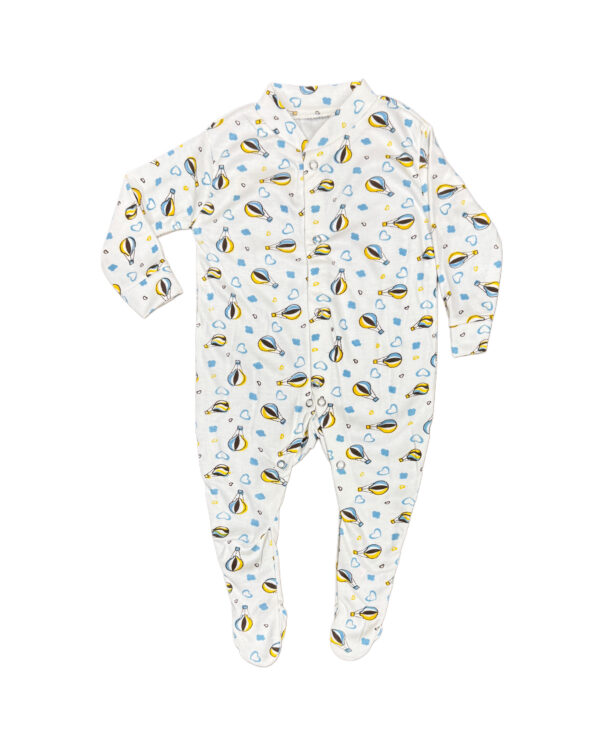 SLEEP SUIT ROMPERS - SET OF 3 (3-12M BOYS) - Image 4