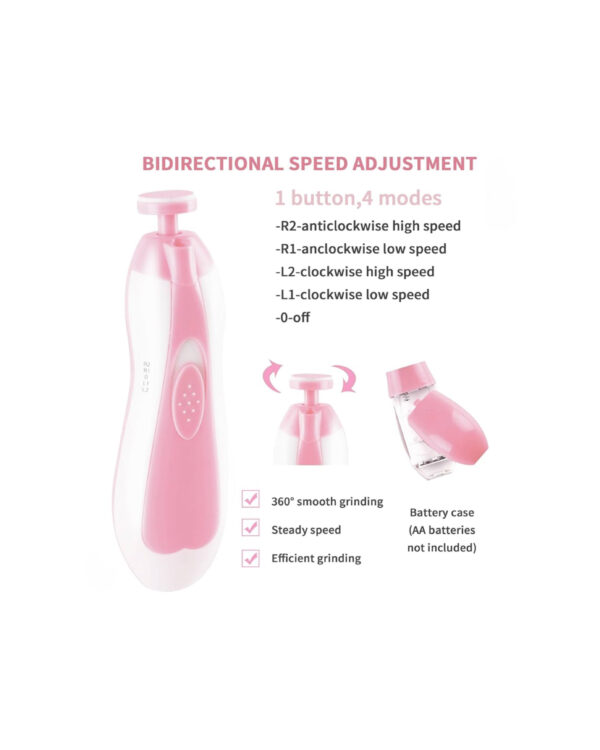 AUTOMATIC NAIL TRIMMER - PINK - Image 4