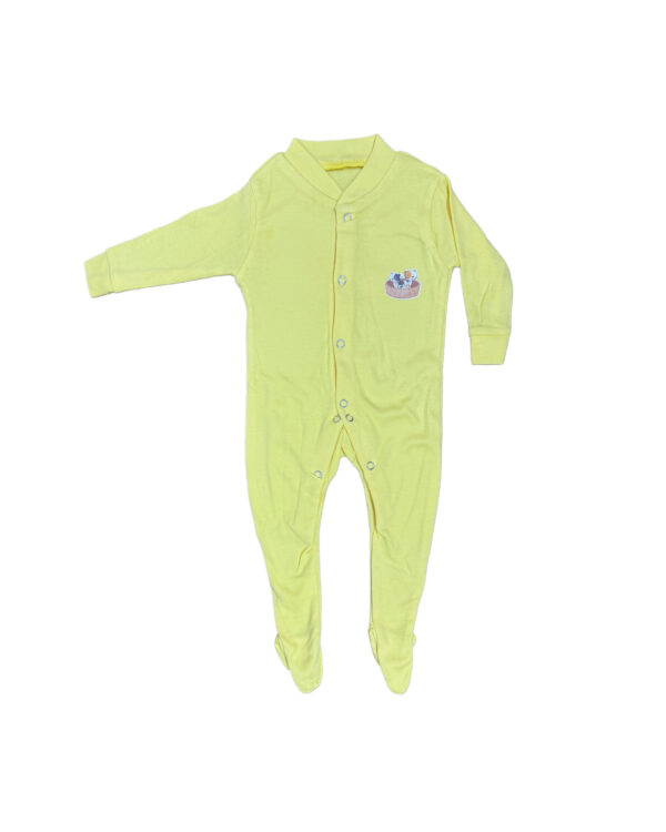 SLEEP SUIT ROMPERS - SET OF 3 (0-6M BOYS) - Image 4