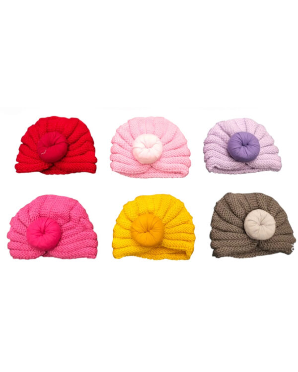 TURBAN CAP WITH BUN