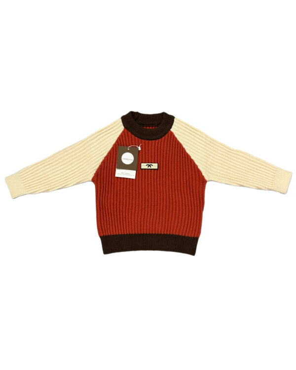 WOOLEN SWEATER - RUST