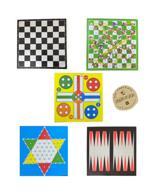 MAGNETIC GAME BOARD - 6 IN 1 - Image 2