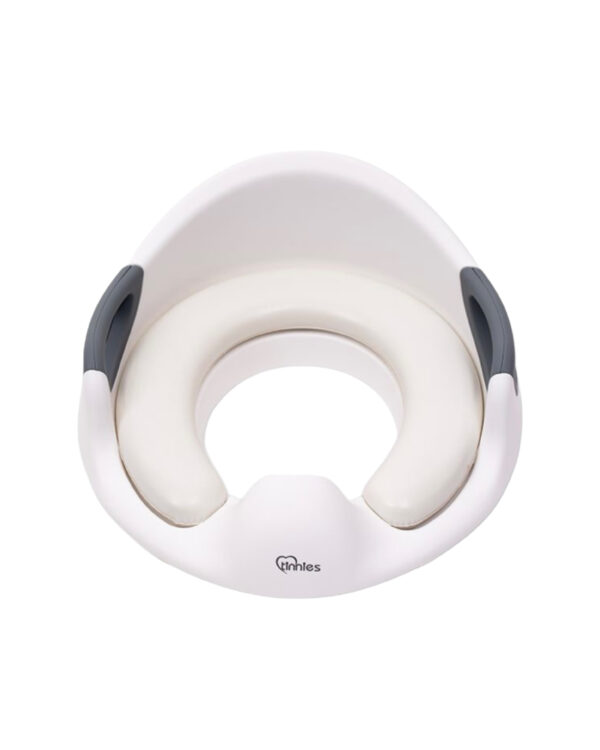 BABY POTTY TRAINING CUSHIONED SEAT - WHITE