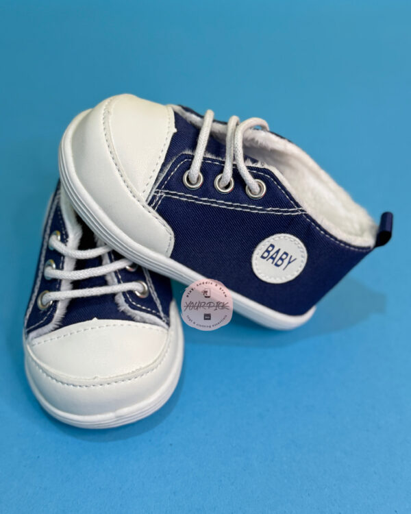 BABY SNEAKERS - BLUE - Image 4