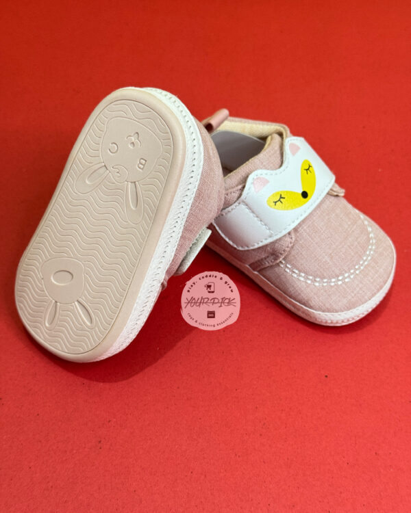 BABY SHOES - PINK & WHITE - Image 3