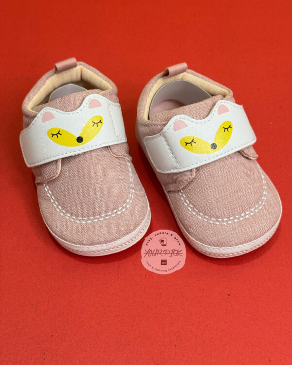 BABY SHOES - PINK & WHITE - Image 2