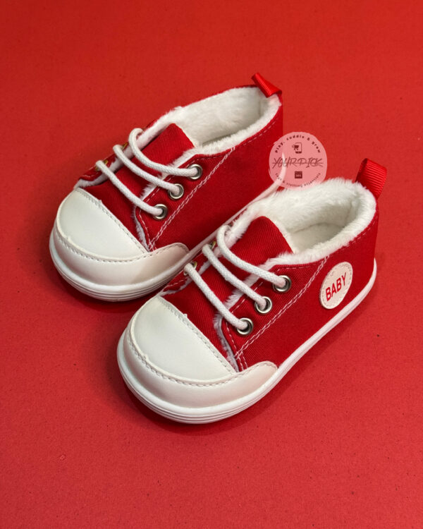 BABY SNEAKERS - RED