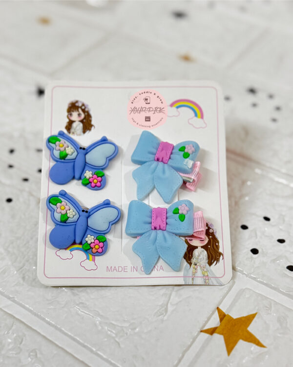 SILICONE PONY & PINS - SET OF 4 - Image 4