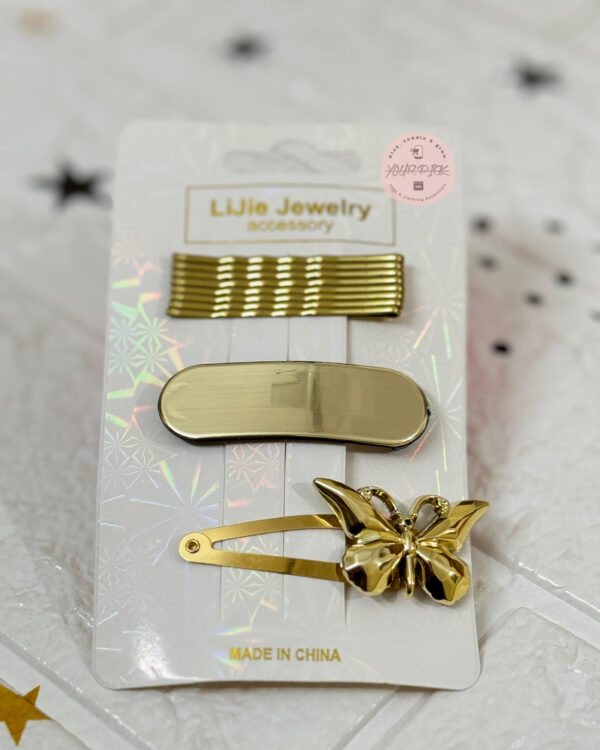 SET OF GOLDEN PINS - Image 2