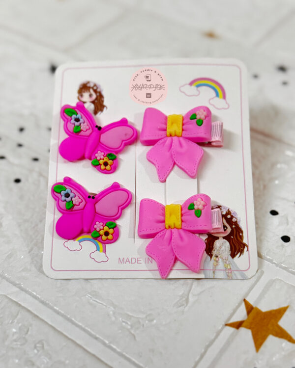 SILICONE PONY & PINS - SET OF 4 - Image 5