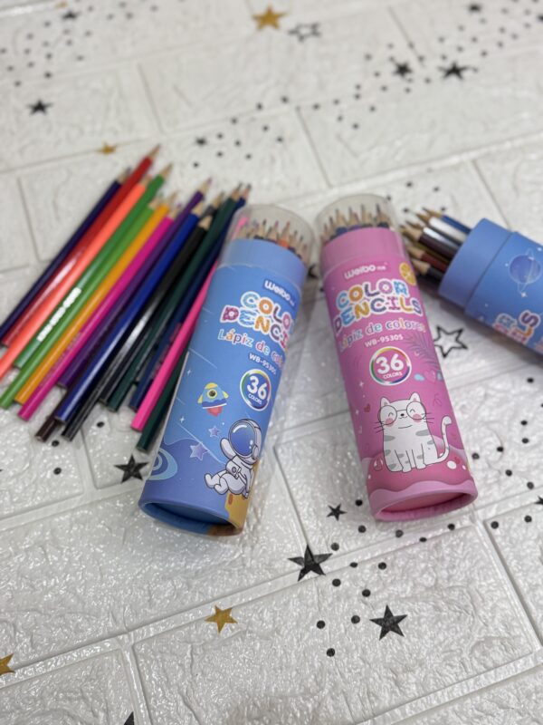 COLOR PENCIL BOX - 36 COLOURS