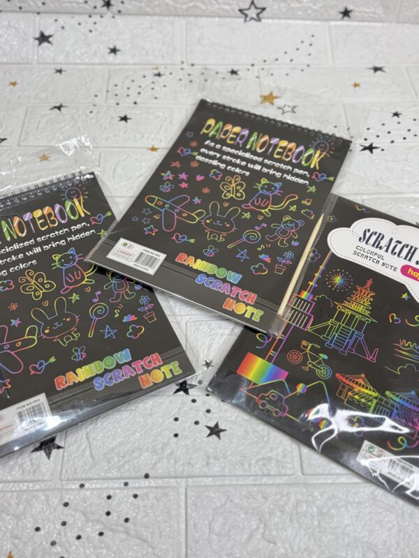 RAINBOW SCRATCH BOOK - Image 2