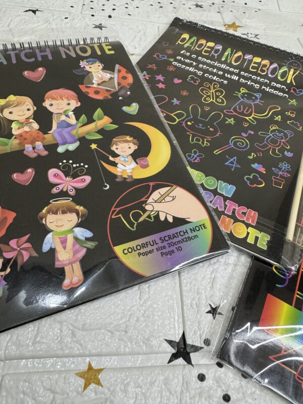 RAINBOW SCRATCH BOOK - Image 4