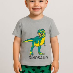 T SHIRT & SHORT - DINO 01