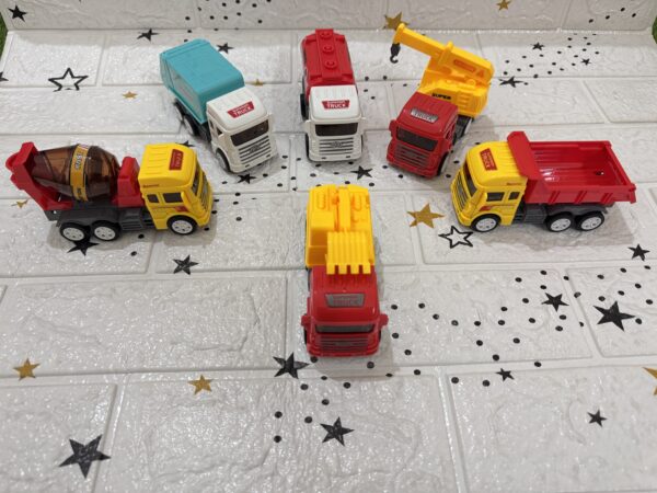 CONSTRUCTION VEHICLES SET OF 6 - Image 8