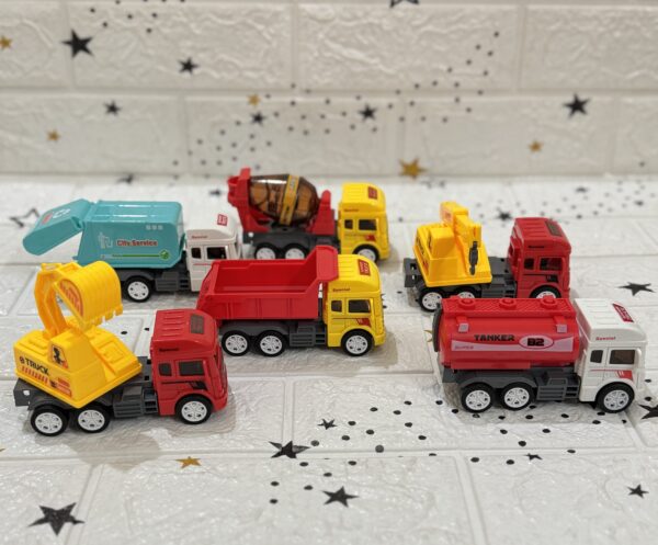 CONSTRUCTION VEHICLES SET OF 6
