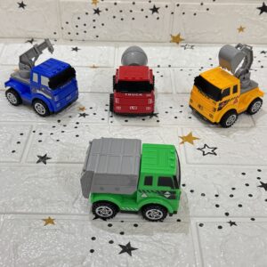CONSTRUCTION VEHICLES SET OF 4