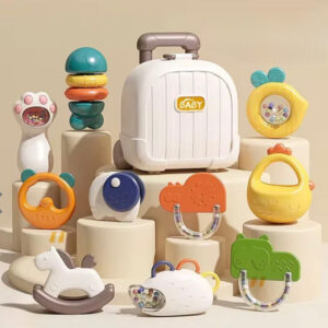 BABY RATTLES WITH TETHERS