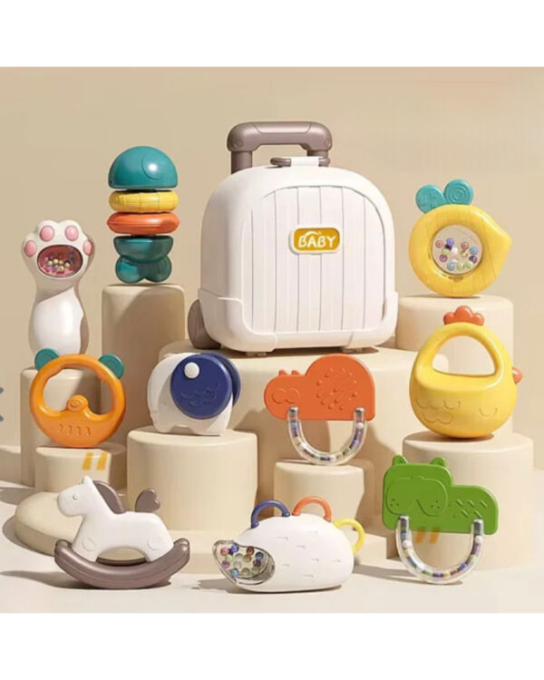 BABY RATTLES WITH TETHERS