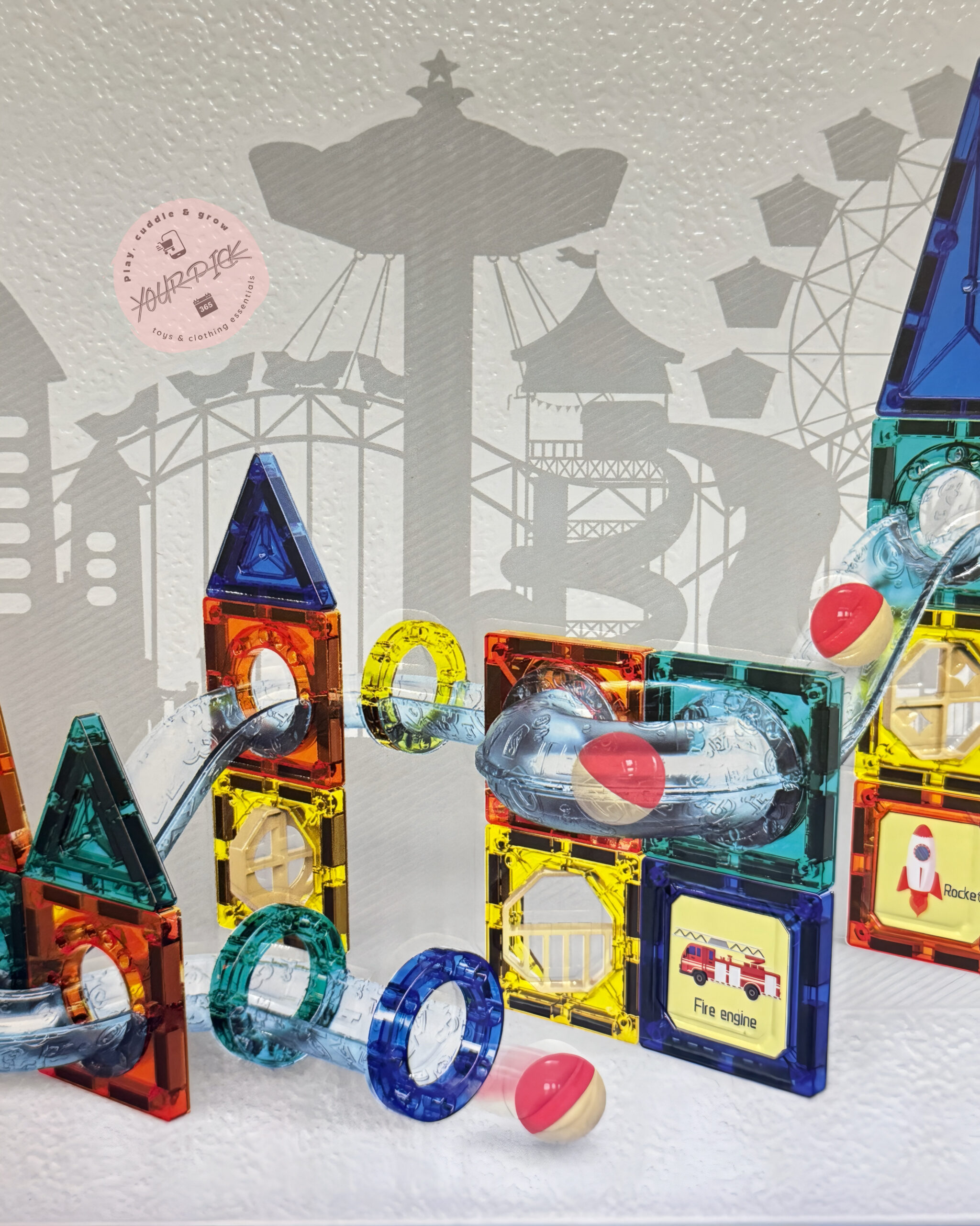 MAGNETIC BLOCKS 42 PCs - Image 5