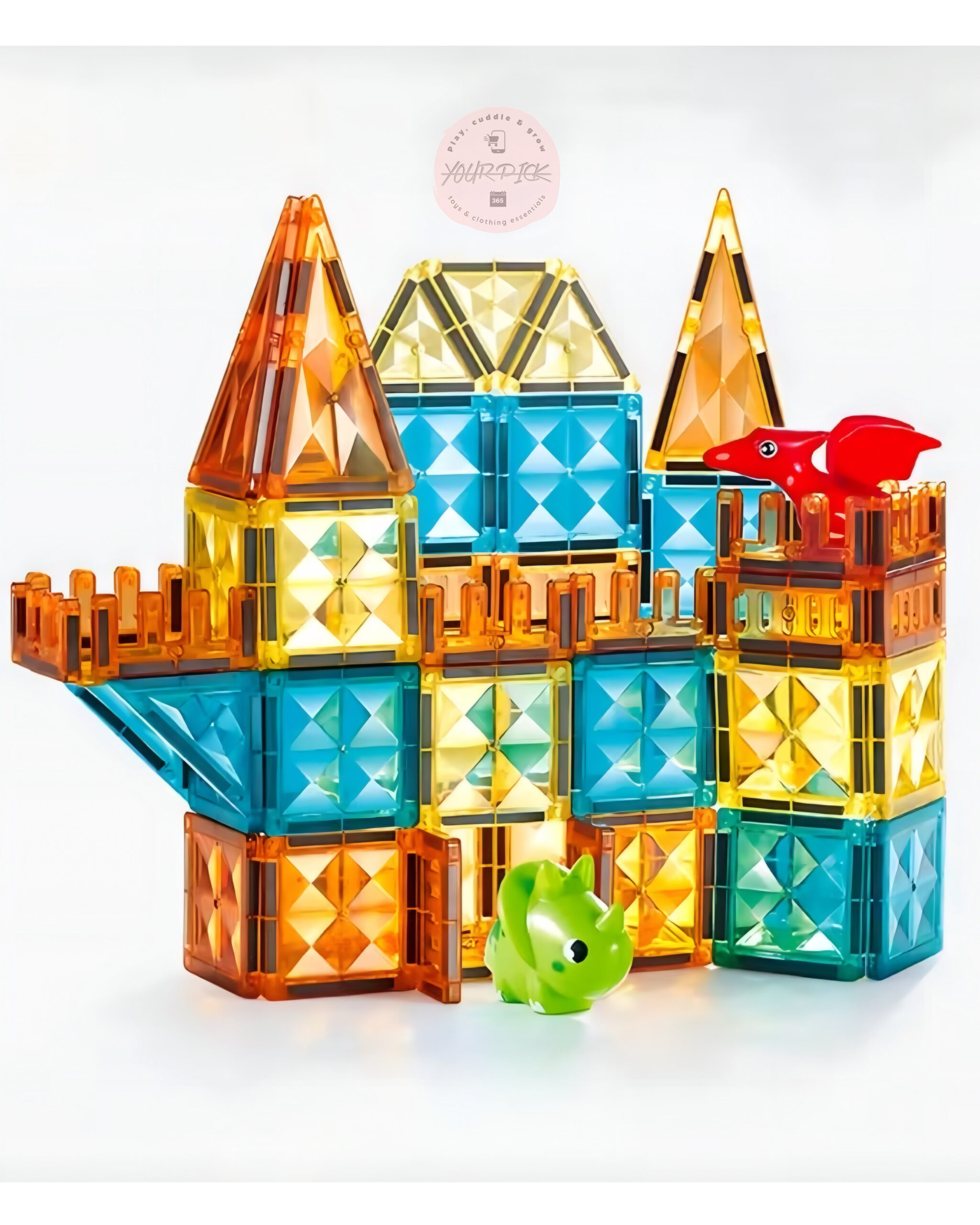 MAGNETIC BLOCKS 68 PCs - Image 2