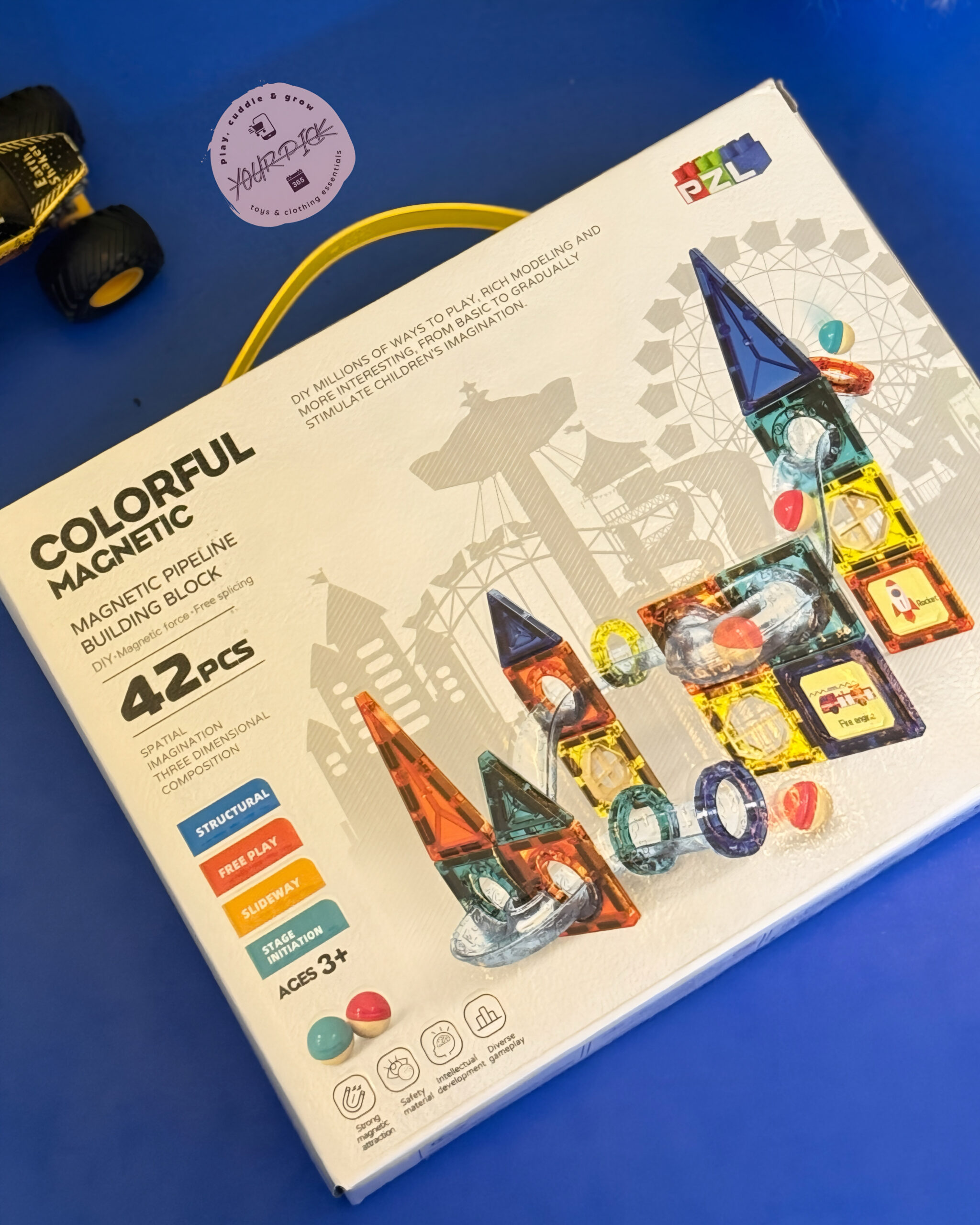 MAGNETIC BLOCKS 42 PCs